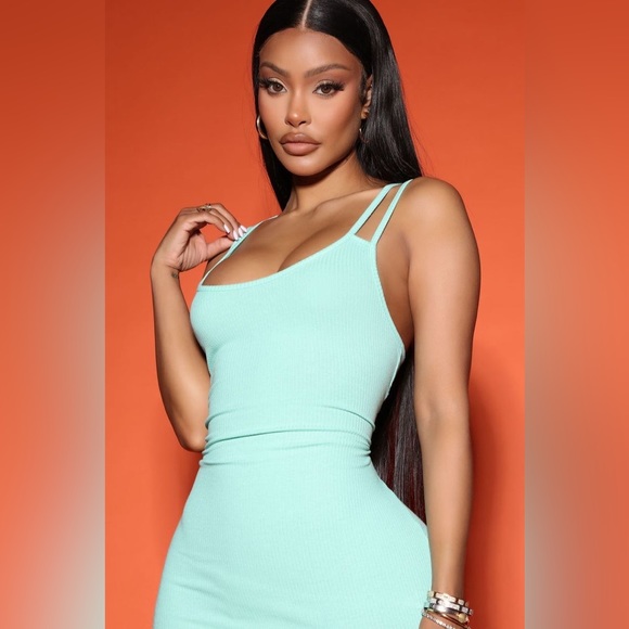 Fashion Nova Mint Mini Dress- New - Picture 9 of 9